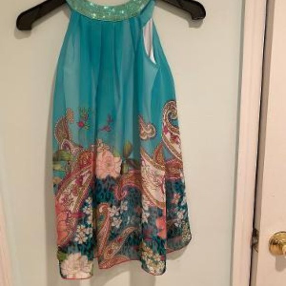 Lipstik Girls Children's Floral Dress - Size 6 - Picture 5 of 5